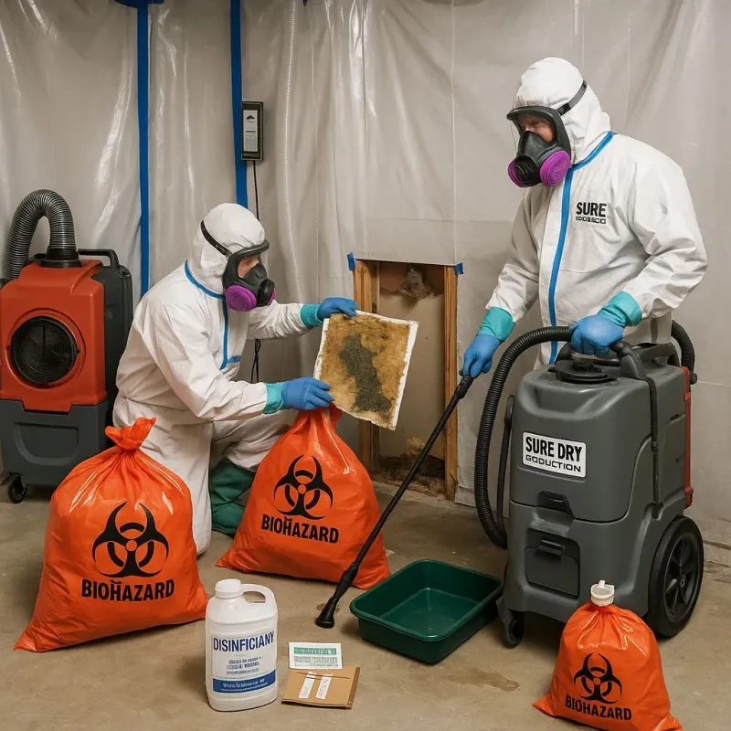 Contaminated Water Handling Protocols process in Northbridge, MA